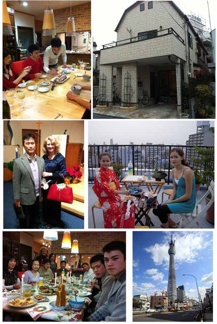 Host family in Tokyo Japan