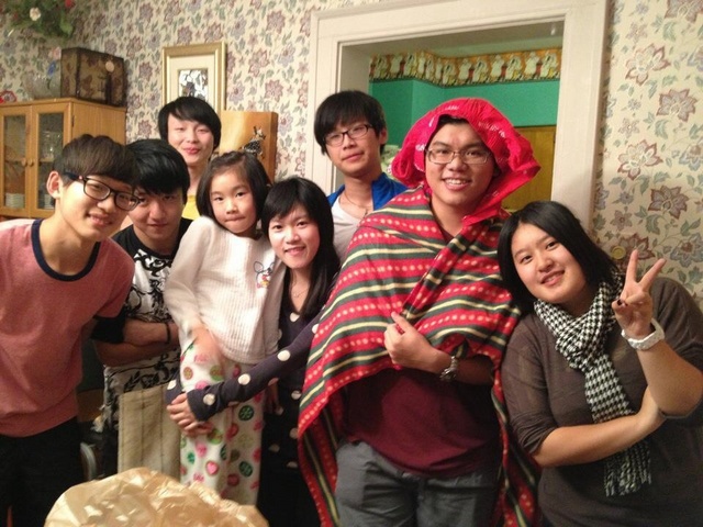 Host family in West Virginia United States