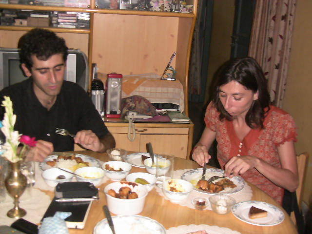 Host family in Calcutta India