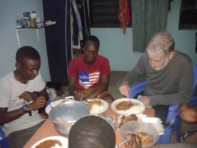 Host family in Eastern Ghana