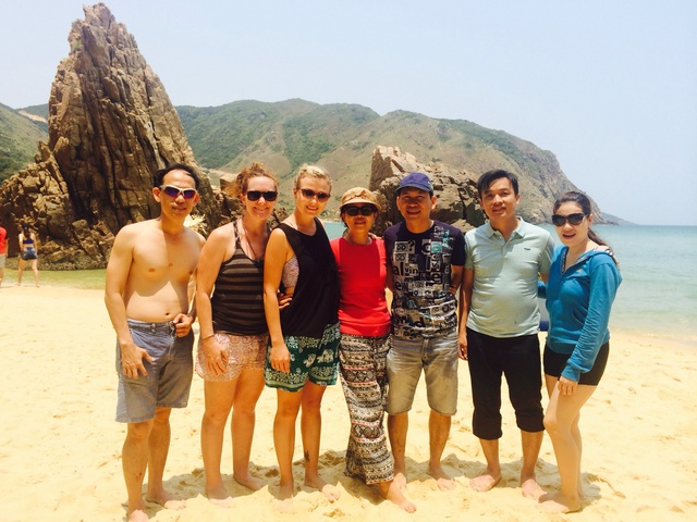Host family in The Central Coast Vietnam