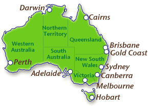 Australia map